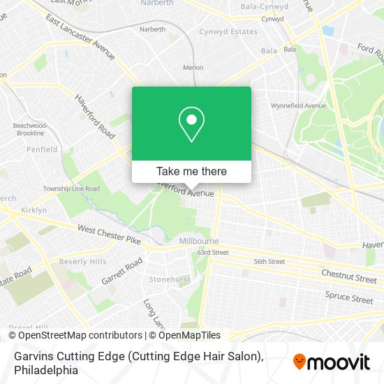 Garvins Cutting Edge (Cutting Edge Hair Salon) map