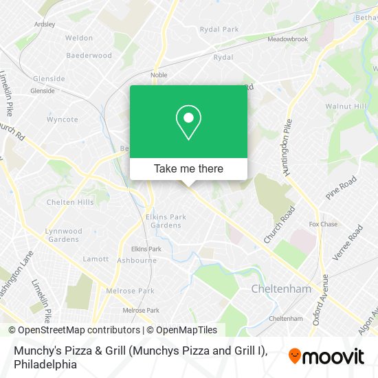 Munchy's Pizza & Grill (Munchys Pizza and Grill I) map