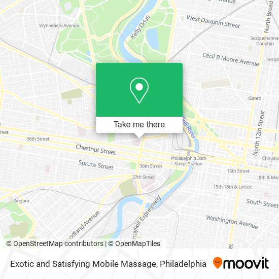 Mapa de Exotic and Satisfying Mobile Massage