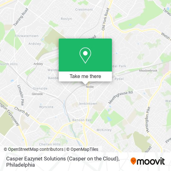 Casper Eazynet Solutions (Casper on the Cloud) map