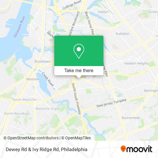 Dewey Rd & Ivy Ridge Rd map
