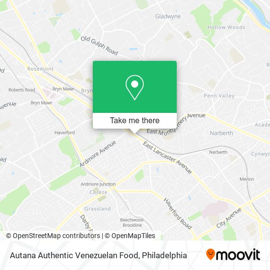 Autana Authentic Venezuelan Food map