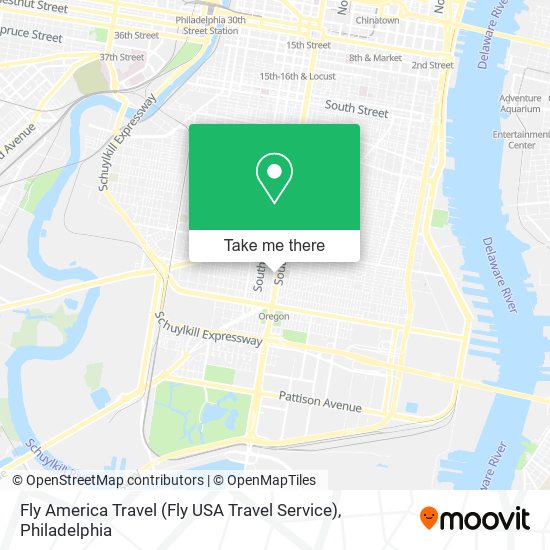 Fly America Travel (Fly USA Travel Service) map