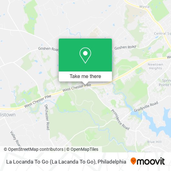 La Locanda To Go map