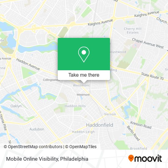Mobile Online Visibility map