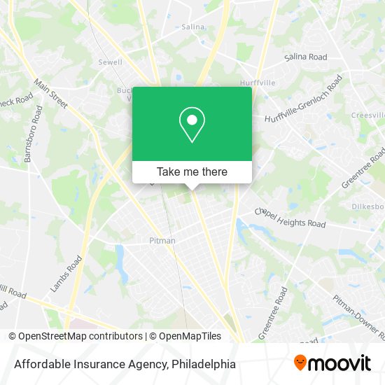 Affordable Insurance Agency map