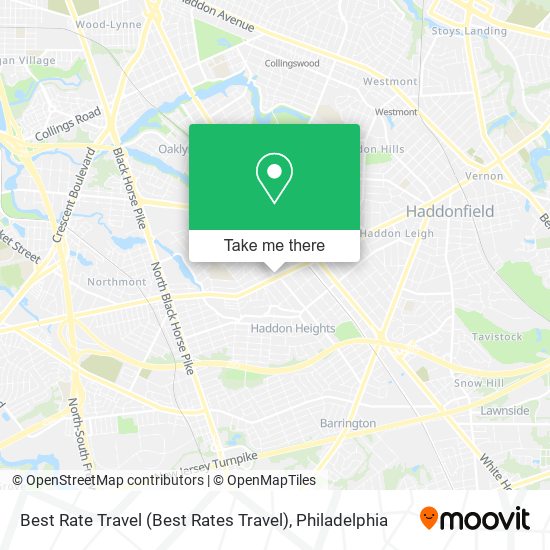 Best Rate Travel (Best Rates Travel) map