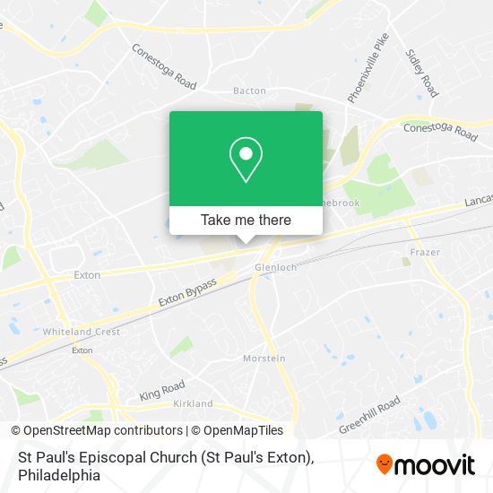 St Paul's Episcopal Church (St Paul's Exton) map