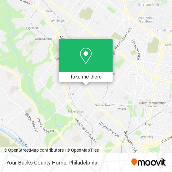 Mapa de Your Bucks County Home