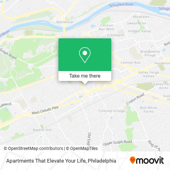 Mapa de Apartments That Elevate Your Life