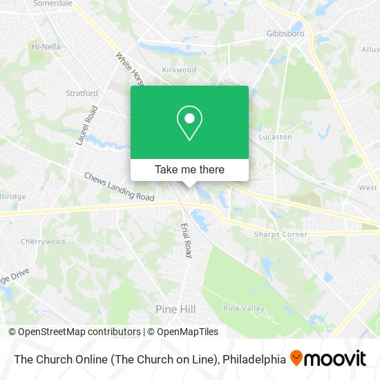 The Church Online (The Church on Line) map