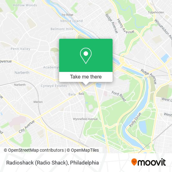 Mapa de Radioshack (Radio Shack)