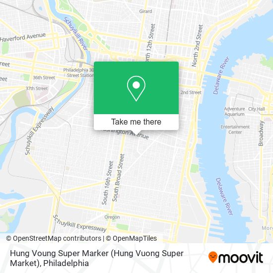 Hung Voung Super Marker (Hung Vuong Super Market) map