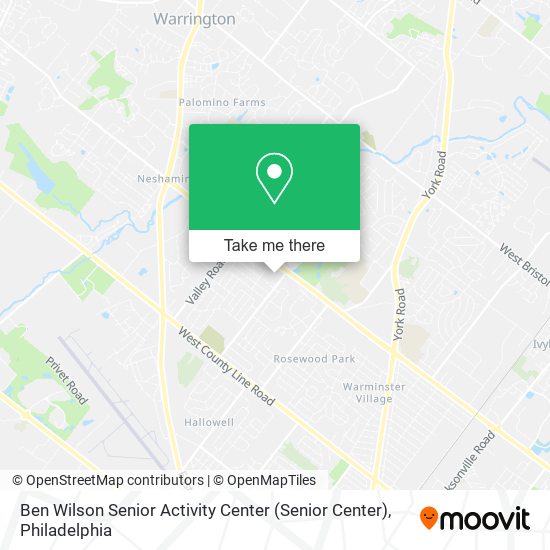 Mapa de Ben Wilson Senior Activity Center (Senior Center)