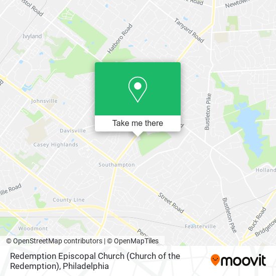Redemption Episcopal Church (Church of the Redemption) map