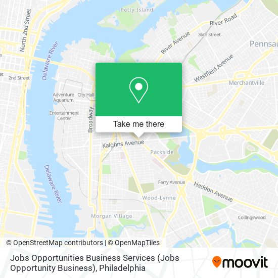 Jobs Opportunities Business Services (Jobs Opportunity Business) map