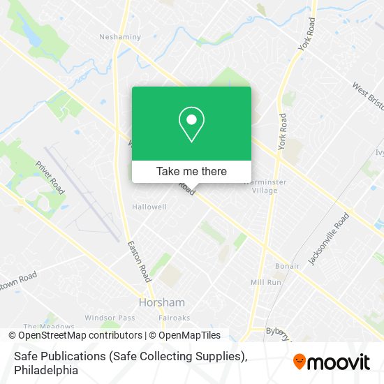 Safe Publications (Safe Collecting Supplies) map
