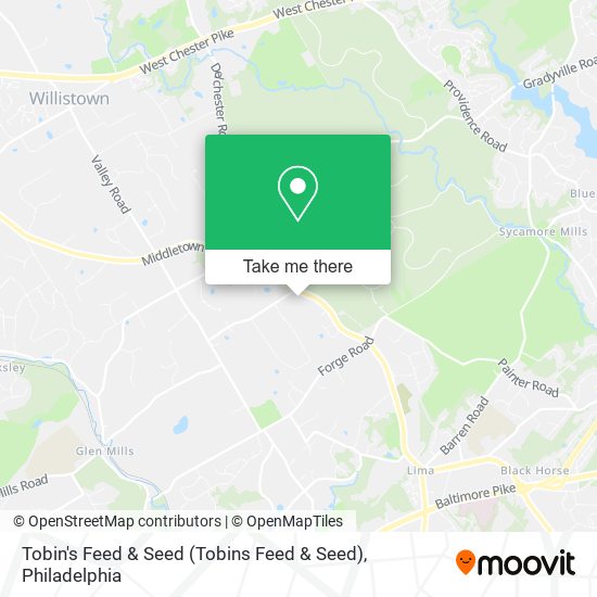 Mapa de Tobin's Feed & Seed (Tobins Feed & Seed)