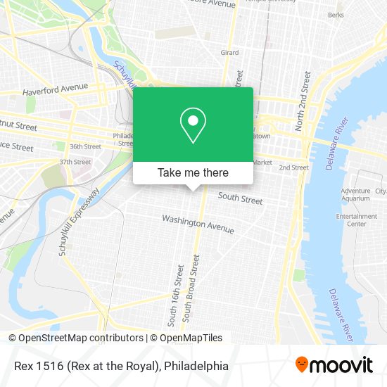 Mapa de Rex 1516 (Rex at the Royal)