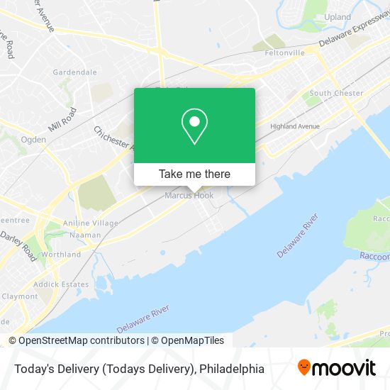 Today's Delivery (Todays Delivery) map