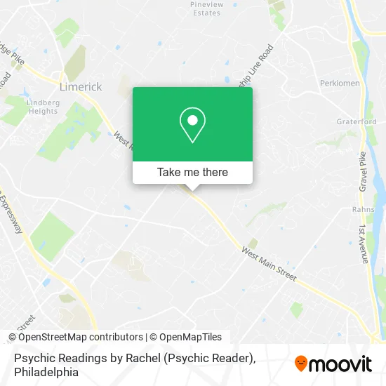 Mapa de Psychic Readings by Rachel (Psychic Reader)