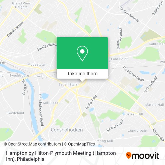 Hampton by Hilton-Plymouth Meeting (Hampton Inn) map