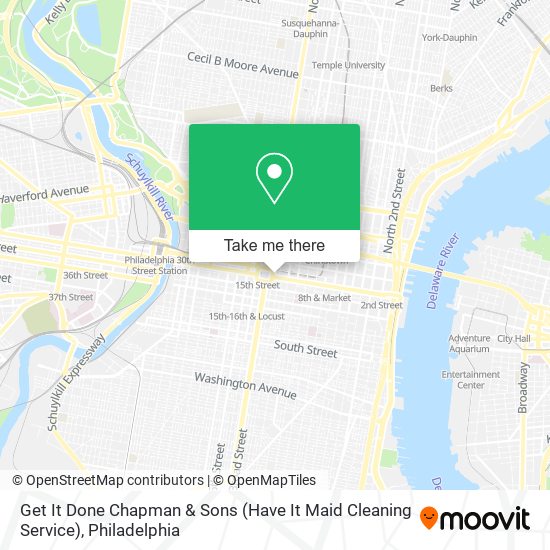Mapa de Get It Done Chapman & Sons (Have It Maid Cleaning Service)