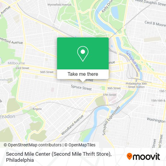 Mapa de Second Mile Center (Second Mile Thrift Store)