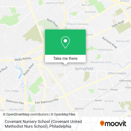 Covenant Nursery School (Covenant United Methodist Nurs School) map