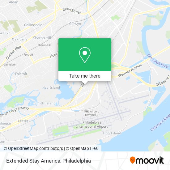 Mapa de Extended Stay America