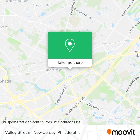 Valley Stream, New Jersey map