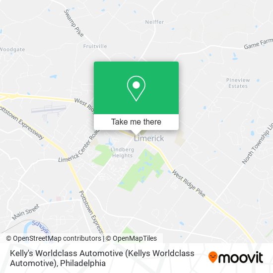 Mapa de Kelly's Worldclass Automotive (Kellys Worldclass Automotive)