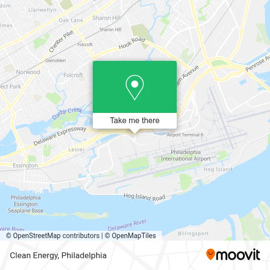 Clean Energy map