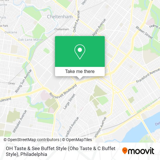 Mapa de OH Taste & See Buffet Style (Oho Taste & C Buffet Style)