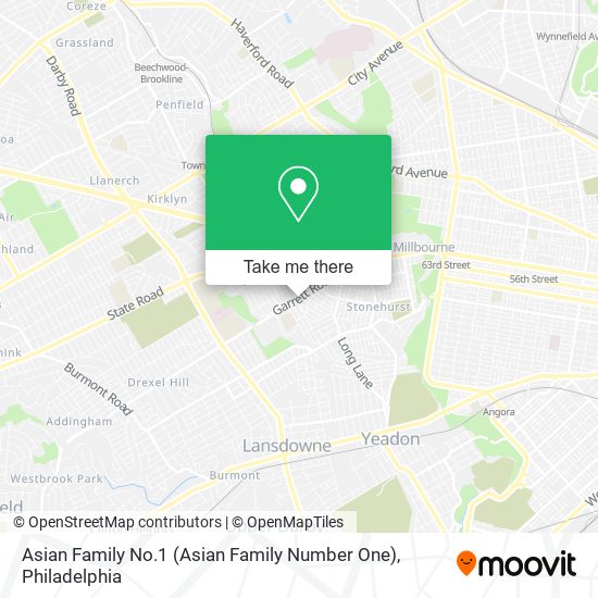 Asian Family No.1 (Asian Family Number One) map