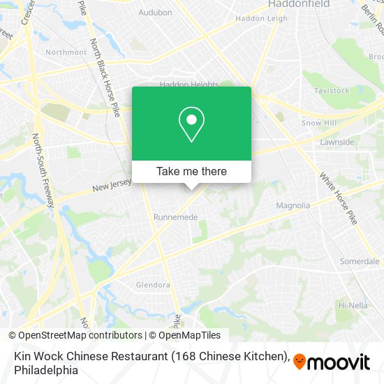 Mapa de Kin Wock Chinese Restaurant (168 Chinese Kitchen)