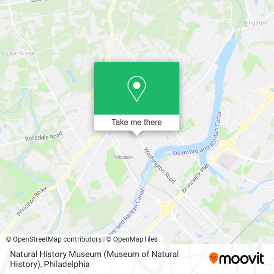 Natural History Museum map