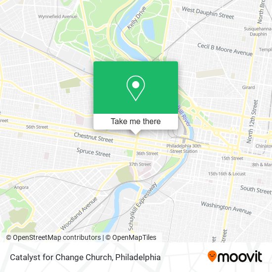 Catalyst for Change Church map