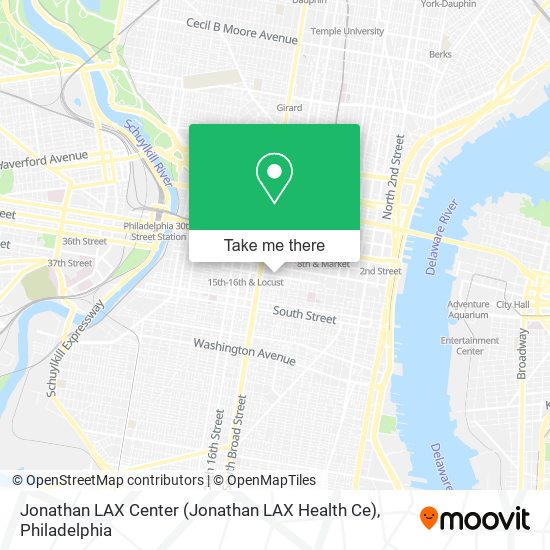 Jonathan LAX Center (Jonathan LAX Health Ce) map