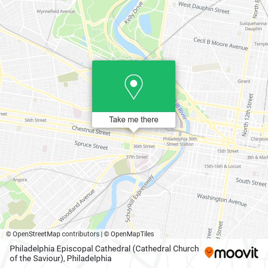 Philadelphia Episcopal Cathedral (Cathedral Church of the Saviour) map