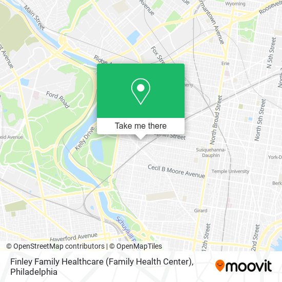 Finley Family Healthcare (Family Health Center) map