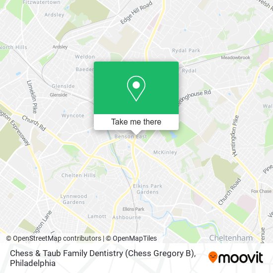 Mapa de Chess & Taub Family Dentistry (Chess Gregory B)