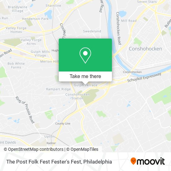 Mapa de The Post Folk Fest Fester's Fest