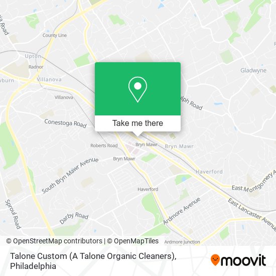 Talone Custom (A Talone Organic Cleaners) map