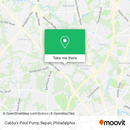 Cabby's Pool Pump Repair map