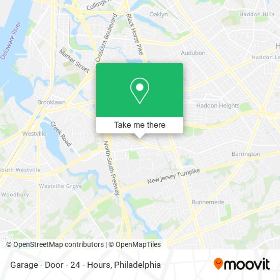 Garage - Door - 24 - Hours map