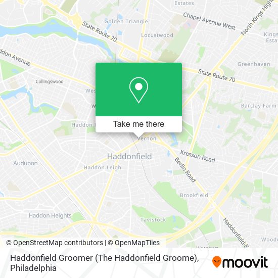Haddonfield Groomer (The Haddonfield Groome) map