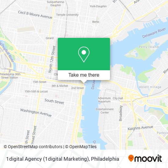 Mapa de 1digital Agency (1digital Marketing)