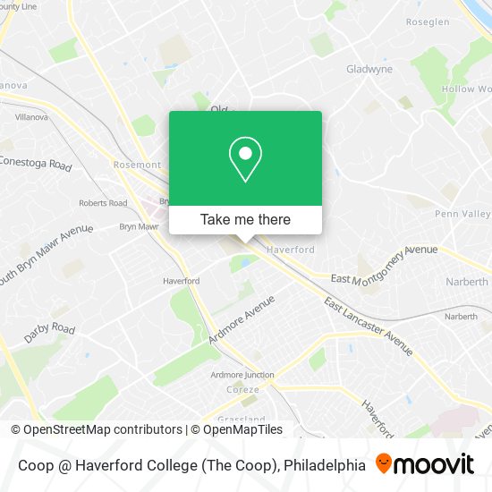 Coop @ Haverford College (The Coop) map