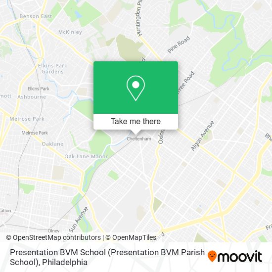 Mapa de Presentation BVM School